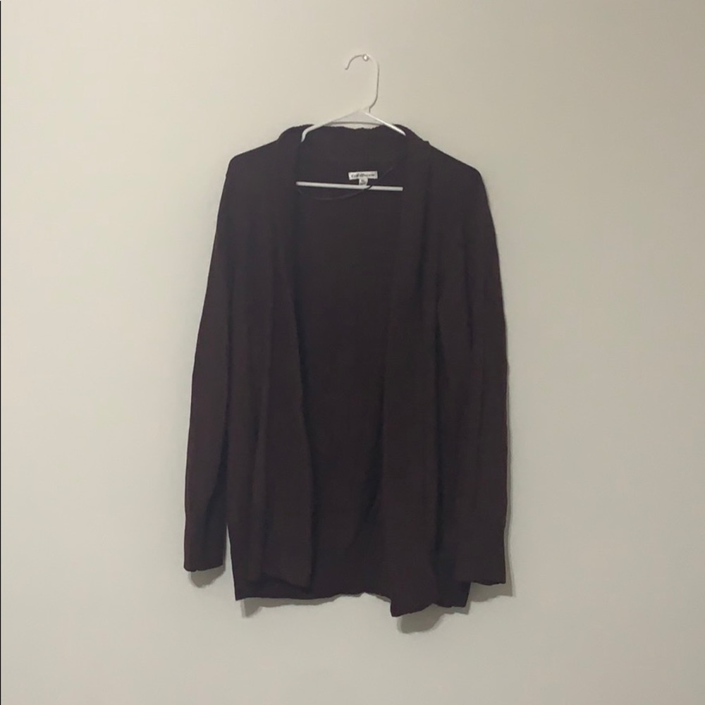 Deep Purple Cardigan